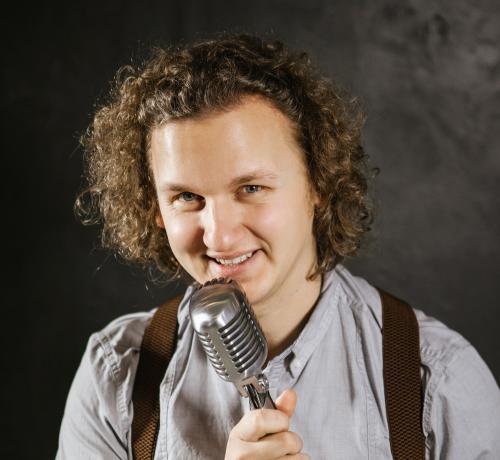 Renginių vedėjas Algirdas Leonavičius