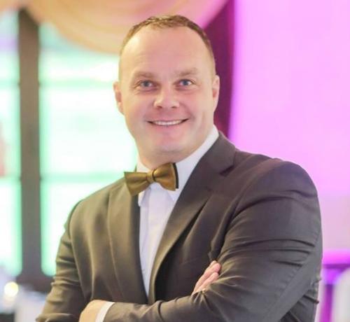 Renginių vedėjas Andrius Senkus