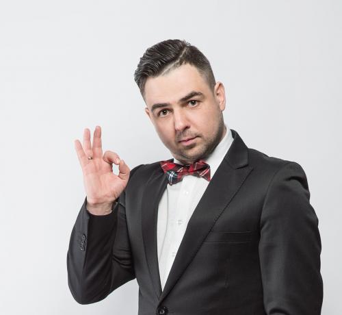 Renginių vedėjas Vaidas Kvedaras