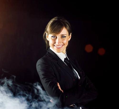 Renginių vedėja Ieva Poškutė