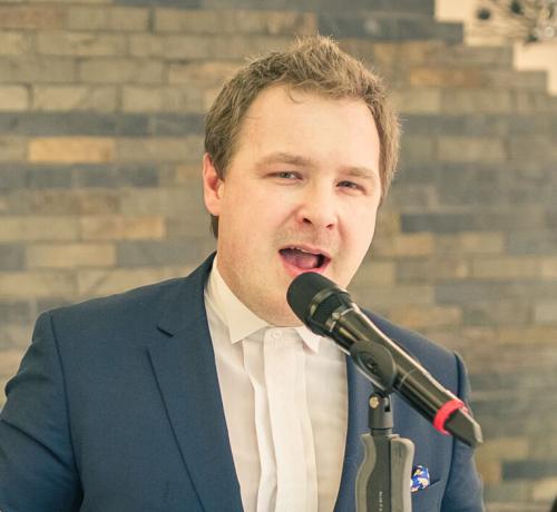 Renginių vedėjas Mantas Karpovičius