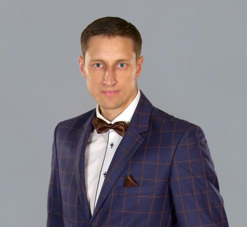 Renginių vedėjas Andrius Sabaliauskas