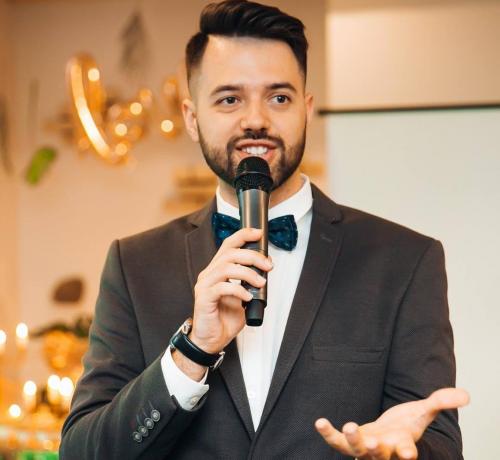 Renginių vedėjas Haroldas Urbonavičius