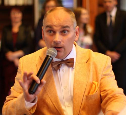 Renginių vedėjas Gintas Gustas