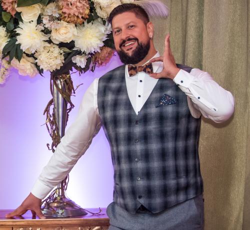 Renginių vedėjas Tomas Tracevskis