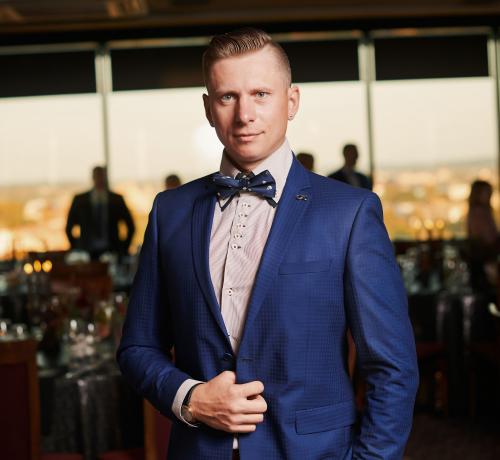 Renginių vedėjas Andrius Varnelo