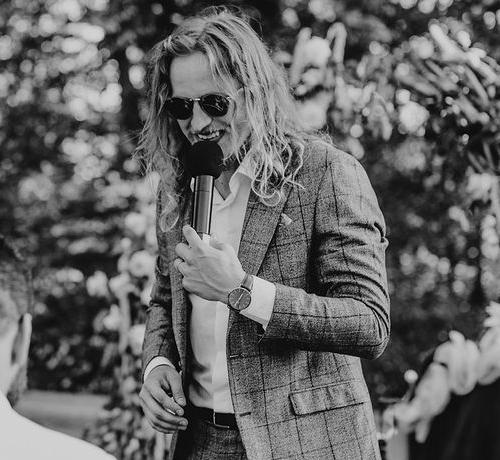 Renginių vedėjas Žygimantas Gečas